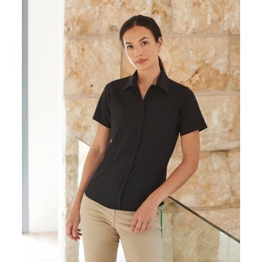 HB596 Women's Wicking Antibacterial Short Sleeve Shirt