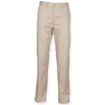 HB640 65/35 Flat Fronted Chino Trousers