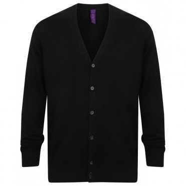HB722 V-Button Cardigan