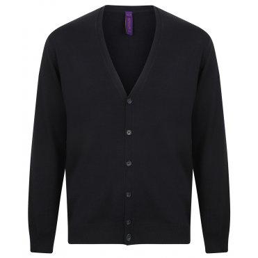 HB722 V-Button Cardigan