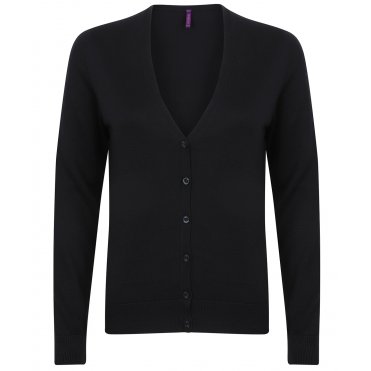 HB726 Women's V-Neck Cardigan