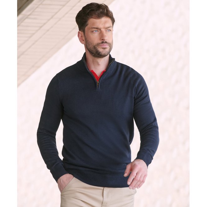 Henbury HB729 1/4 Zip Jumper