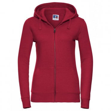 J266F Women's Authentic Zipped Hoodie