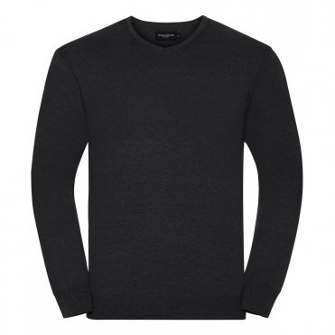 J710M V-Neck Knitted Sweater