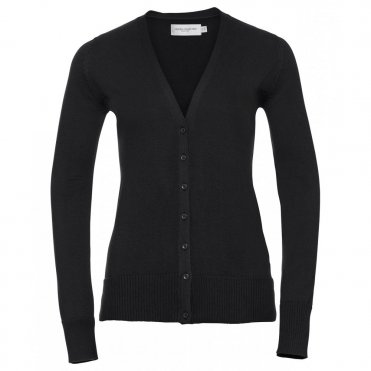 J715F Women's V-Neck Knitted Cardigan