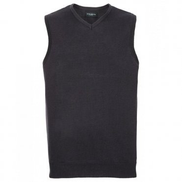 J716M V-Neck Sleeveless Knitted Sweater