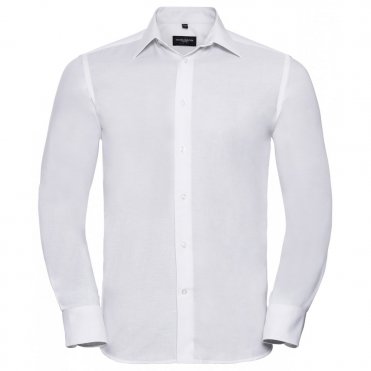 J922M Long Sleeve Easycare Tailored Oxford Shirt