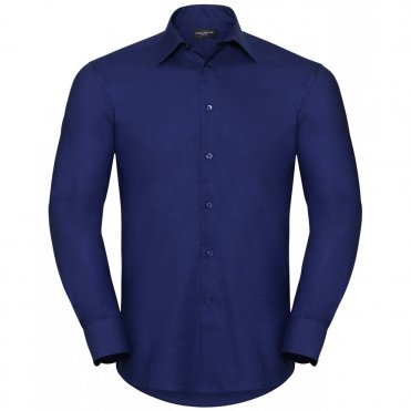 J922M Long Sleeve Easycare Tailored Oxford Shirt