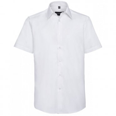 J923M Short Sleeve Easycare Tailored Oxford Shirt