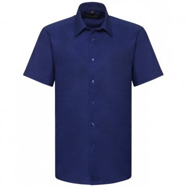 J923M Short Sleeve Easycare Tailored Oxford Shirt