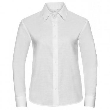 J932F Women's Long Sleeve Easycare Oxford Shirt