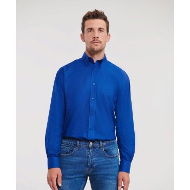 J932M Long Sleeve Easycare Oxford Shirt