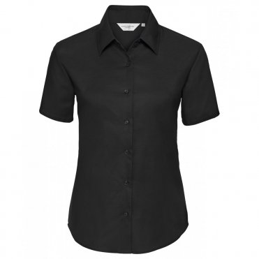 J933F Women's Short Sleeve Oxford Shirt