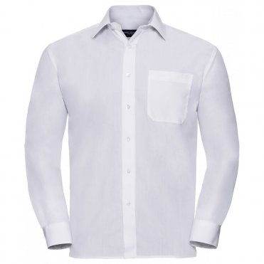 J934M Long Sleeve Polycotton Easycare Poplin Shirt