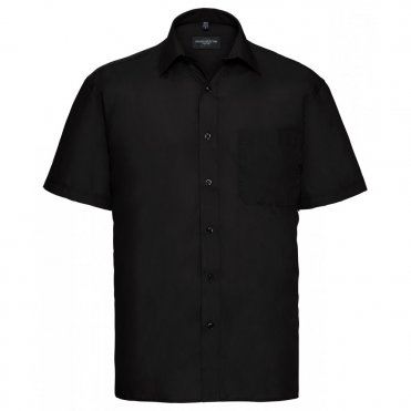 J935M Short Sleeve Polycotton Easycare Poplin Shirt
