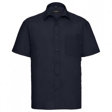 J935M Short Sleeve Polycotton Easycare Poplin Shirt