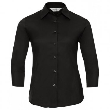 J946F Women's ¾ Sleeve Easycare Fitted Shirt