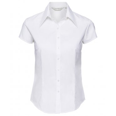 J955F Women's Cap Sleeve Tencel Fitted Shirt