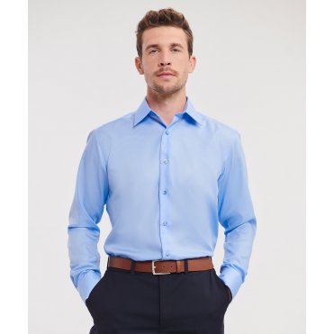 J958M Long Sleeve Tailored Ultimate Non-Iron Shirt