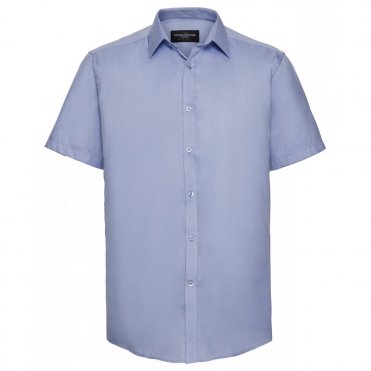 J963M Short Sleeve Herringbone Shirt