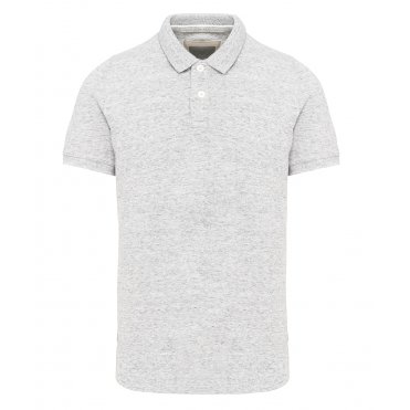 K2206 Men's Vintage Short Sleeve Polo Shirt