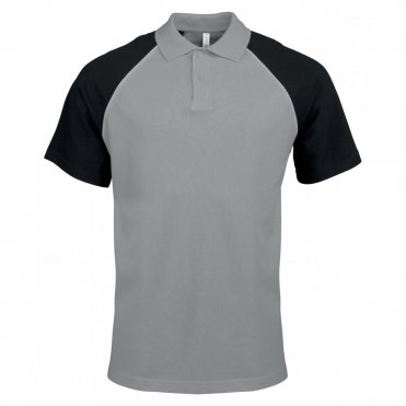 KB226 Polo Baseball Contrast Polo Shirt