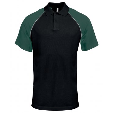 KB226 Polo Baseball Contrast Polo Shirt