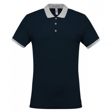 KB258 2-Tone Pique Polo Shirt