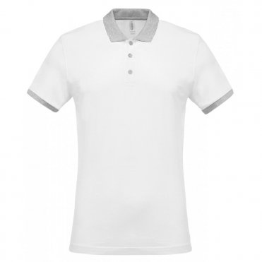 KB258 2-Tone Pique Polo Shirt
