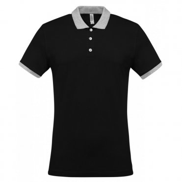 KB258 2-Tone Pique Polo Shirt