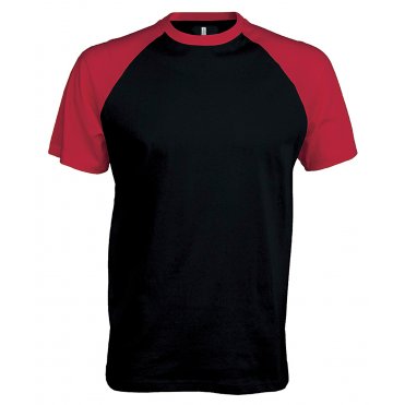 KB330 Baseball Short Sleeve 2-Tone T-Shirt