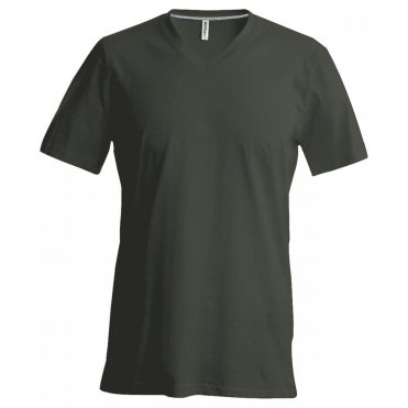 KB357 Men's Short Sleeve V-Neck T-Shirt