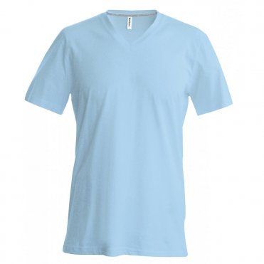 KB357 Men's Short Sleeve V-Neck T-Shirt
