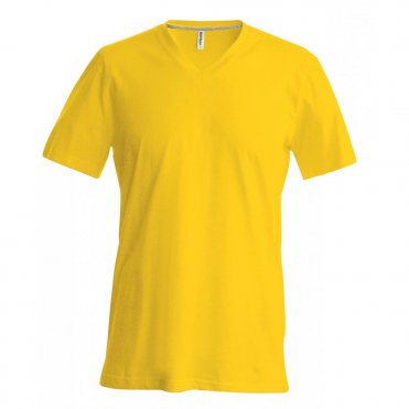 KB357 Men's Short Sleeve V-Neck T-Shirt