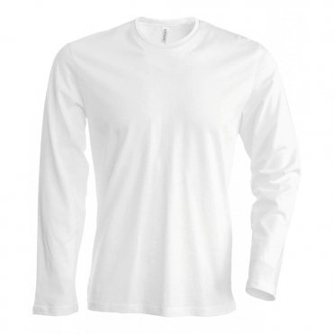 KB359 Men's Long-Sleeved Crew Neck T-Shirt