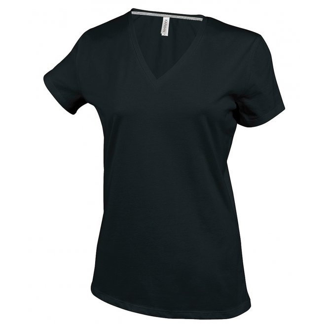 Kariban KB381 Women's Short Sleeve V-Neck T-Shirt