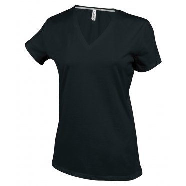 KB381 Women's Short Sleeve V-Neck T-Shirt