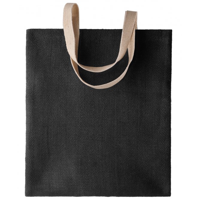 Kimood KI009 100% Natural Yarn Dyed Jute Bag