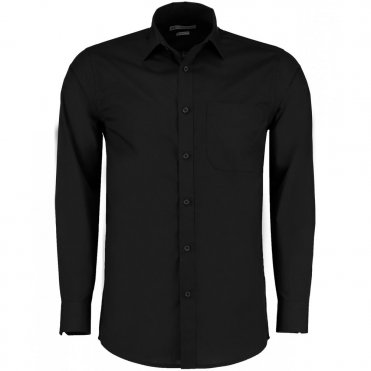 KK142 Poplin Shirt Long-Sleeved (Tailored Fit)
