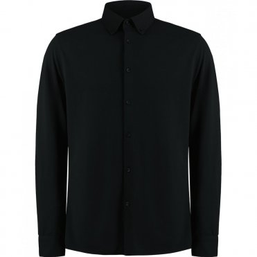 KK143 Long Sleeve Superwash 60 Degrees Pique Shirt (Tailored Fit)