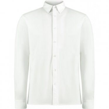 KK143 Long Sleeve Superwash 60 Degrees Pique Shirt (Tailored Fit)