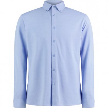 KK143 Long Sleeve Superwash 60 Degrees Pique Shirt (Tailored Fit)