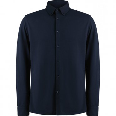 KK143 Long Sleeve Superwash 60 Degrees Pique Shirt (Tailored Fit)