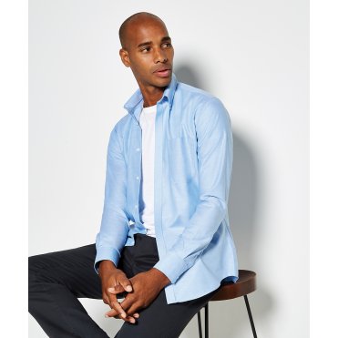 KK184 Slim Fit Workwear Oxford Shirt Long-Sleeved (Slim Fit)