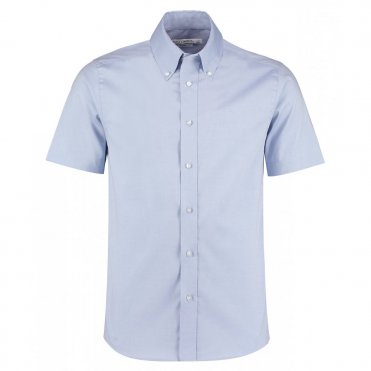 KK187 Premium Oxford Shirt Short Sleeve (Tailored Fit)