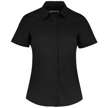 KK241 Women's Poplin Shirt Short Sleeve