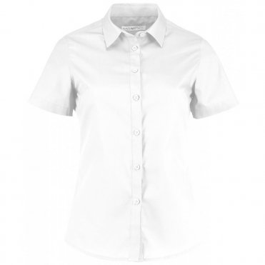 KK241 Women's Poplin Shirt Short Sleeve