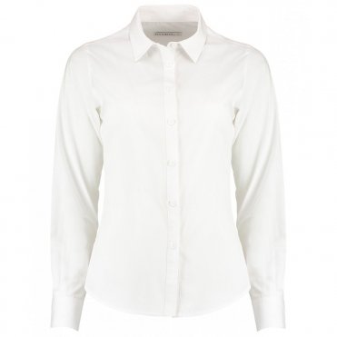 KK242 Women's Poplin Shirt Long Sleeve