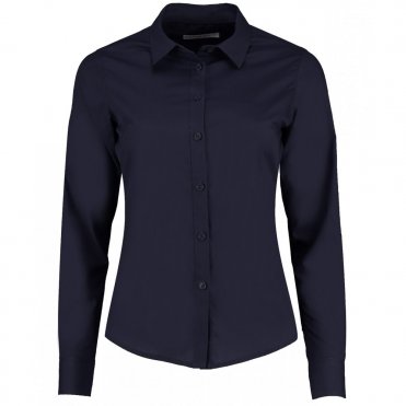 KK242 Women's Poplin Shirt Long Sleeve