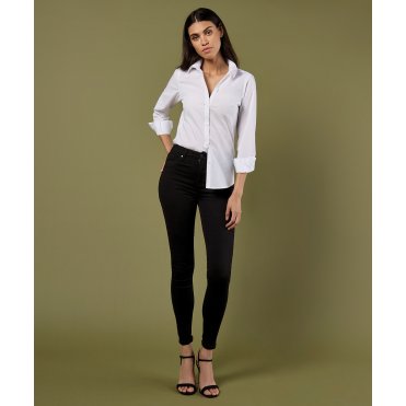 KK242 Women's Poplin Shirt Long Sleeve